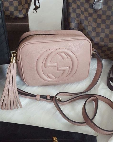 black gucci soho disco|Rose Beige Leather Soho Small Disco Bag .